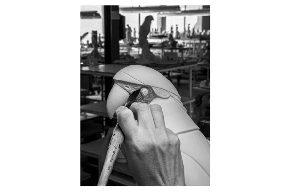 Фигурка Lladro Попугай Ара-киборг 20х22х45 см, фарфор