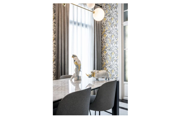 Фигурка Lladro Попугай Ара-киборг 20х22х45 см, фарфор