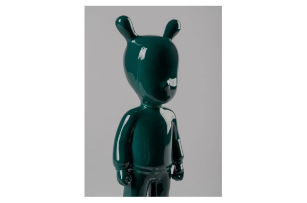 Фигурка Lladro Гость малый 11х30 см, фарфор, темно-зеленый