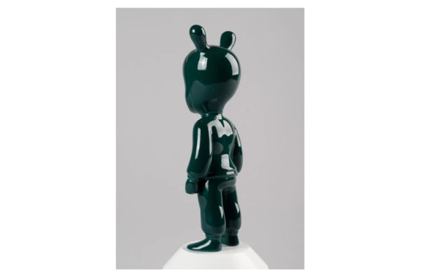 Фигурка Lladro Гость малый 11х30 см, фарфор, темно-зеленый
