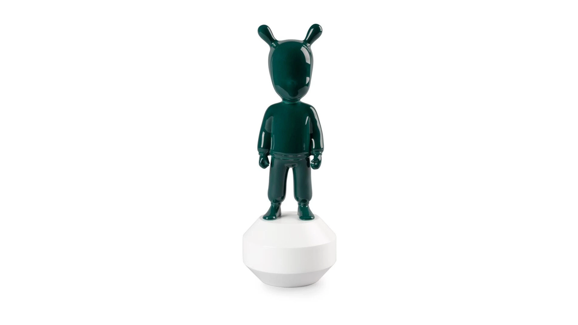 Фигурка Lladro Гость малый 11х30 см, фарфор, темно-зеленый