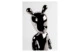 Фигурка Lladro Гость большой 19х52 см, фарфор, серебристый