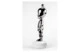 Фигурка Lladro Гость большой 19х52 см, фарфор, серебристый