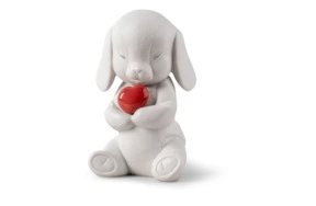 Фигурка Lladro Бадди заботливый щенок 13x8x8 см, фарфор