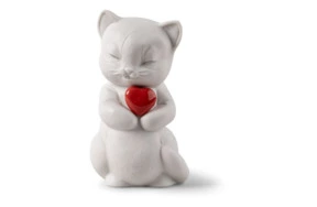Фигурка Lladro Игривый котенок 12x7x7 см, фарфор
