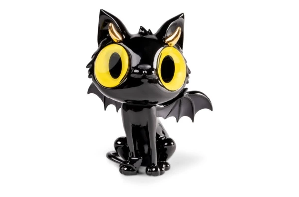 Фигурка Lladro Кот-Дьявол маленький 16х20х26 см, фарфор, лимитированный выпуск