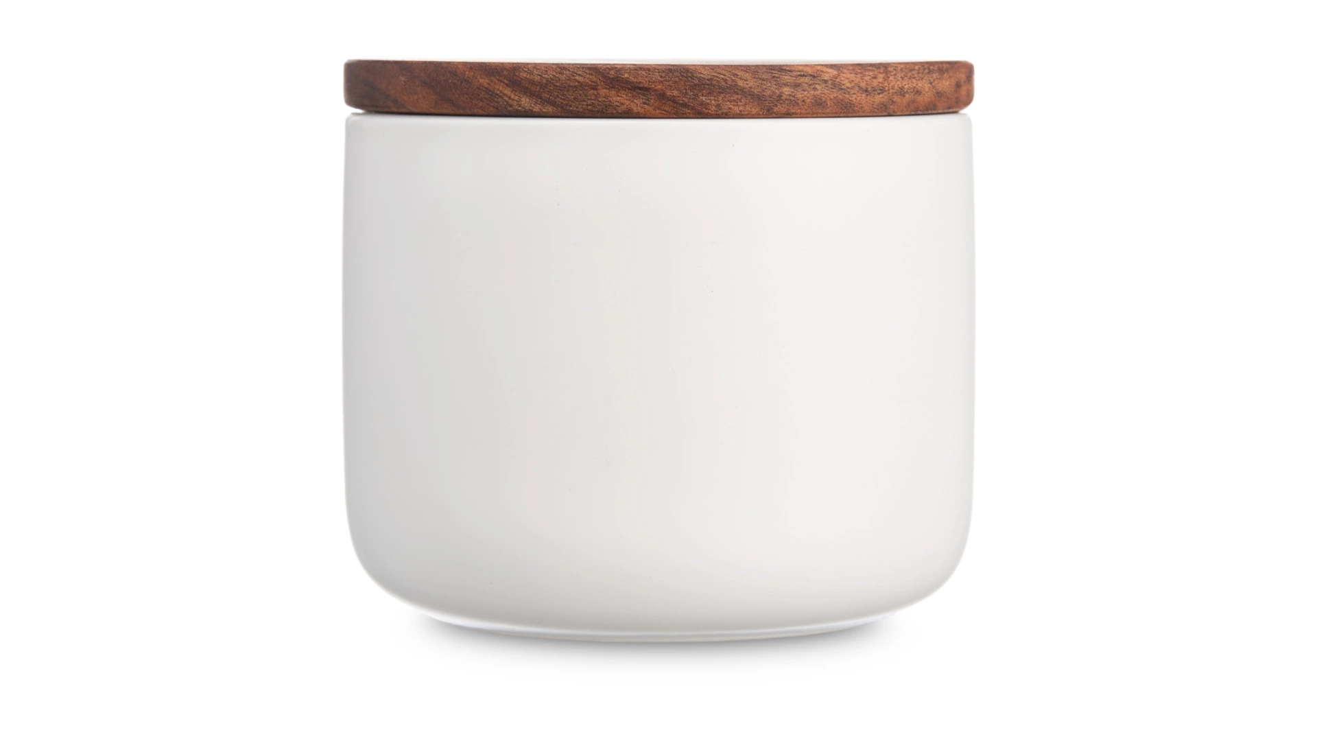 Банка для хранения Decor de table Home 350 мл, керамика, акация, белая