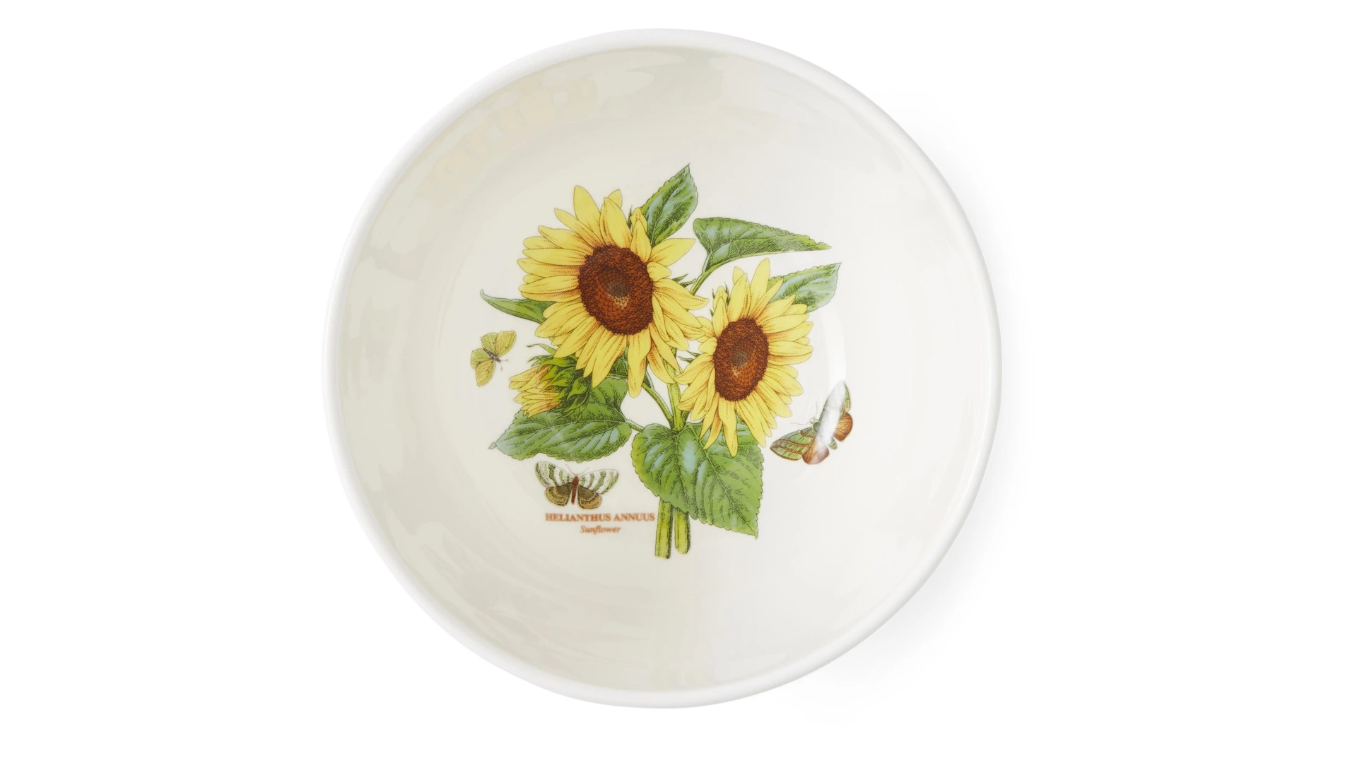 Салатник порционный Portmeirion Ботанический сад. Летний луг Подсолнух 18 см, фаянс
