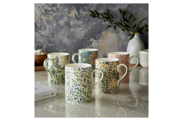 Кружка Spode Моррис и Ко Ивовая ветвь 340 мл, фарфор костяной