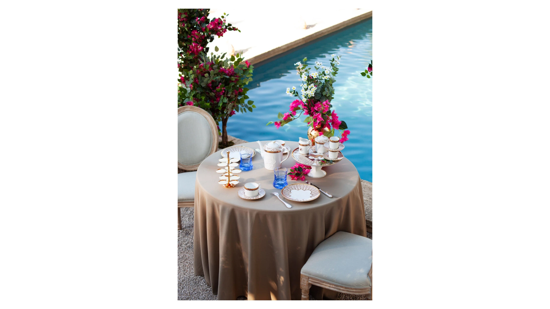 Сахарница Haviland Королевская кавалерия, фарфор, золотой кант