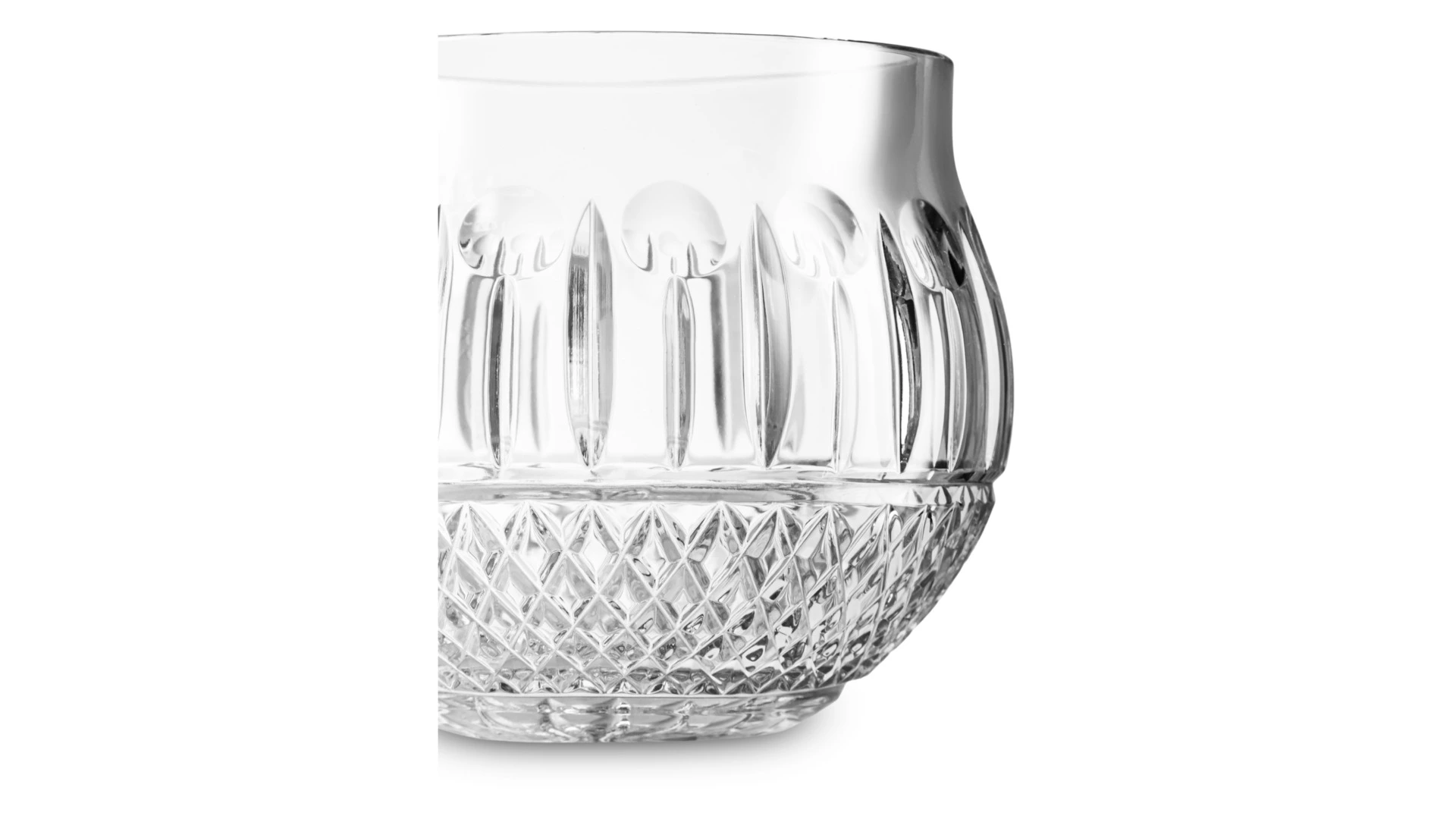 Конфетница с крышкой Decor de table Париж Камелия 17,5х23,5 см, хрусталь, цветок янтарно-зеленый
