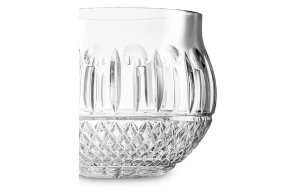 Конфетница с крышкой Decor de table Париж Камелия 17,5х23,5 см, хрусталь, цветок янтарно-зеленый