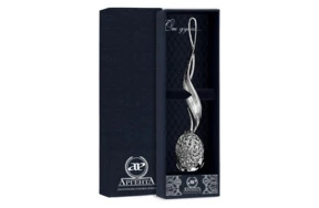 Ситечко в футляре АргентА Classic Тюльпан 32,54 г, серебро 925