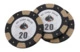 Набор для покера Empire Royal Flush 28х12х5,5 см, дерево, в белом кейсе, п/к