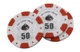 Набор для покера Empire Royal Flush 28х12х5,5 см, дерево, в белом кейсе, п/к