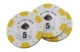 Набор для покера Empire Royal Flush 28х12х5,5 см, дерево, в белом кейсе, п/к