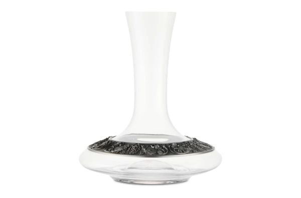 Декантер StanumCollection Виноградная Лоза 1,5 л, 28 см, стекло, пьютер (олово)