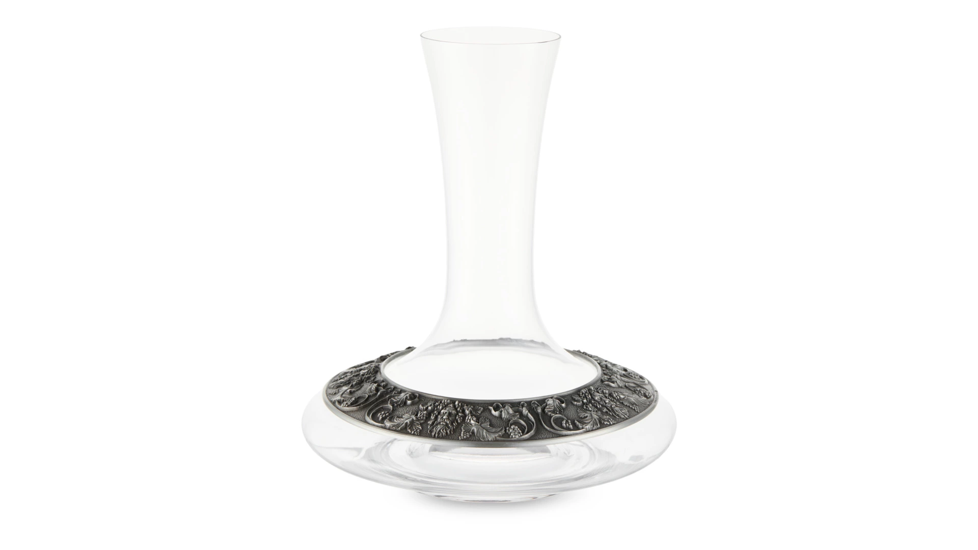 Декантер StanumCollection Виноградная Лоза 1,5 л, 28 см, стекло, пьютер (олово)