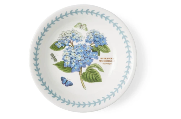 Салатник порционный Portmeirion Ботанический сад. Летний луг Гортензия 18 см, фаянс