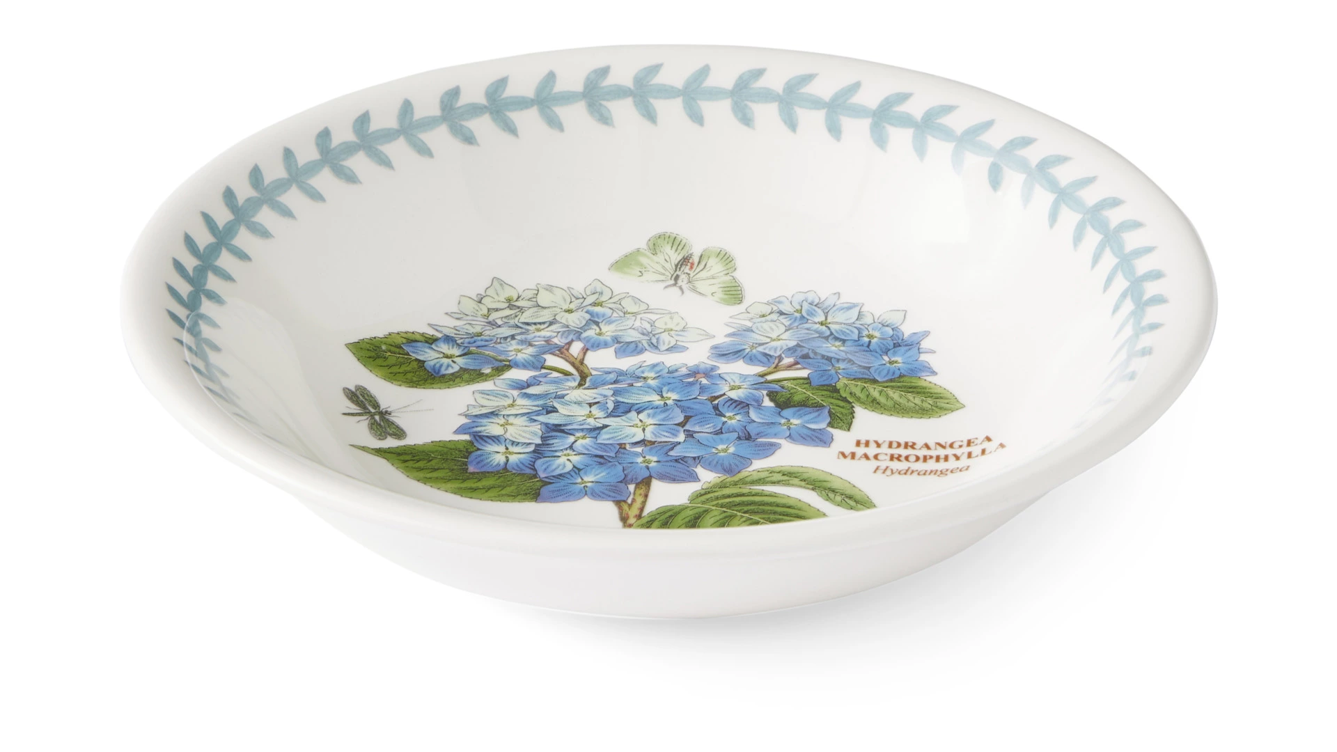 Салатник порционный Portmeirion Ботанический сад. Летний луг Гортензия 18 см, фаянс