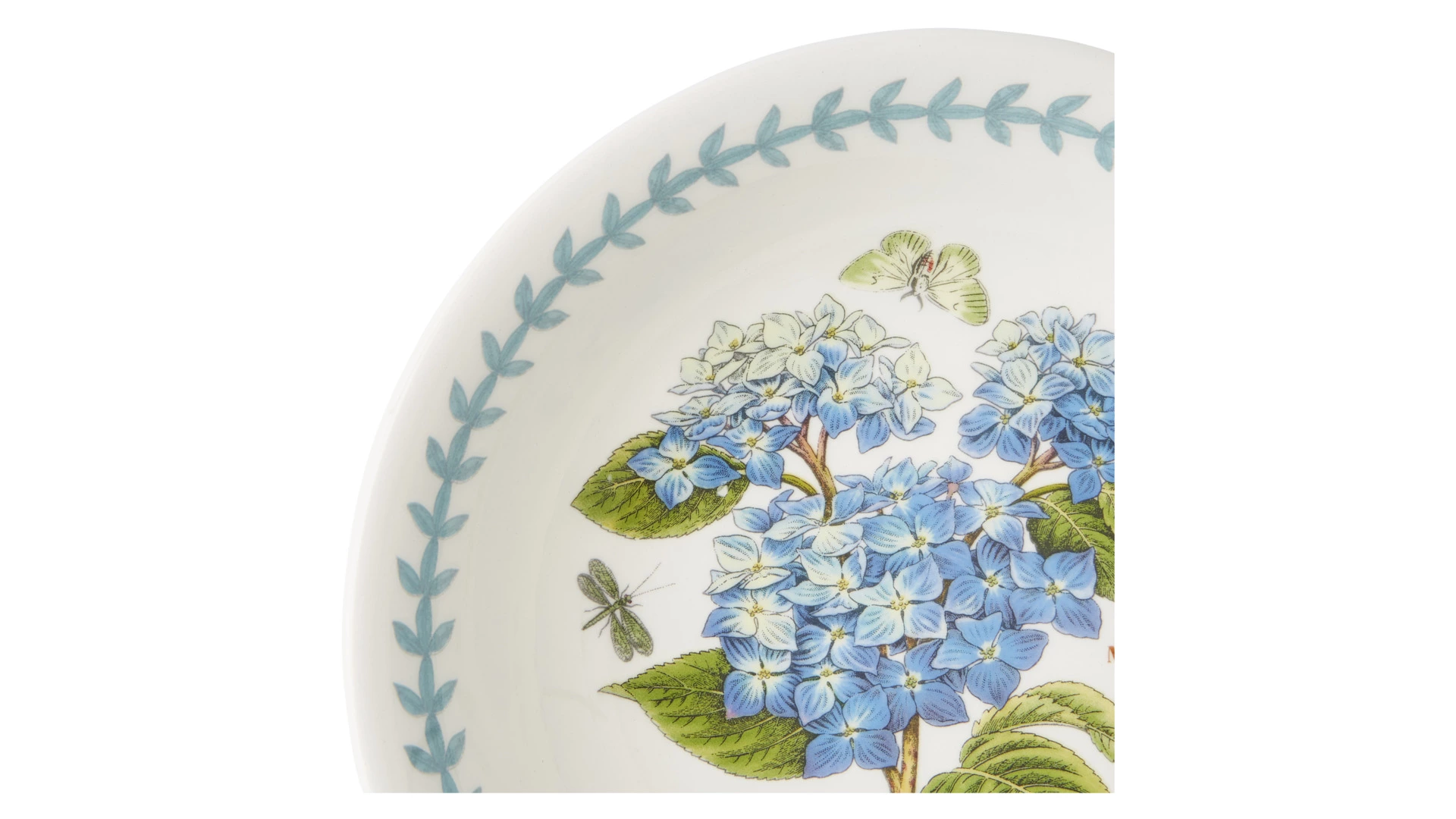 Салатник порционный Portmeirion Ботанический сад. Летний луг Гортензия 18 см, фаянс