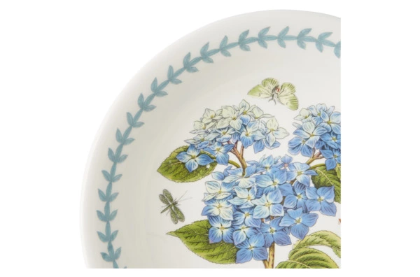 Салатник порционный Portmeirion Ботанический сад. Летний луг Гортензия 18 см, фаянс