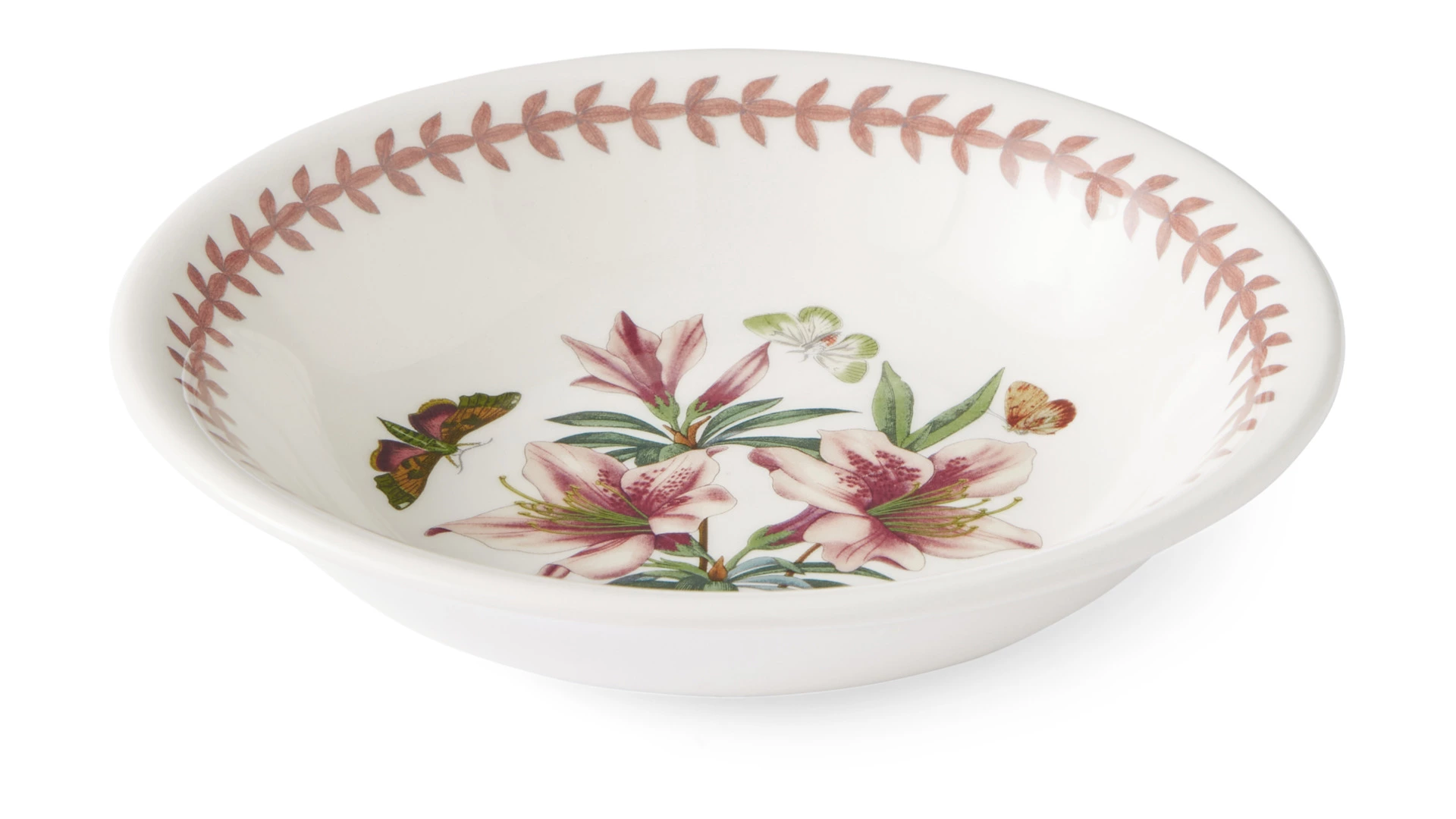 Салатник порционный Portmeirion Ботанический сад. Летний луг Азалия 18 см, фаянс