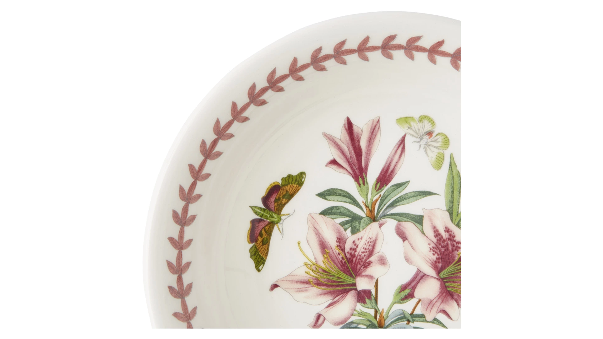 Салатник порционный Portmeirion Ботанический сад. Летний луг Азалия 18 см, фаянс
