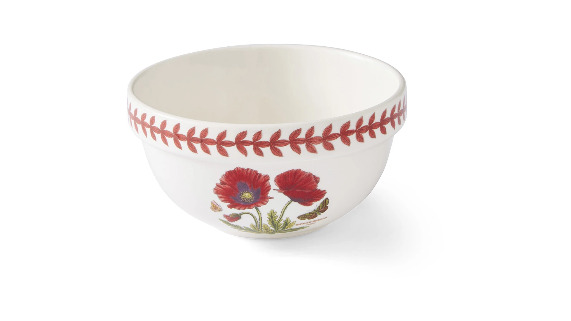 Салатник порционный Portmeirion Ботанический сад. Летний луг Мак 13 см, фаянс