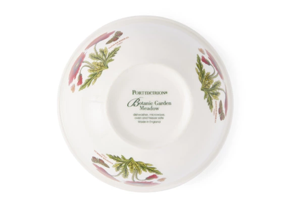Салатник порционный Portmeirion Ботанический сад. Летний луг Мак 13 см, фаянс