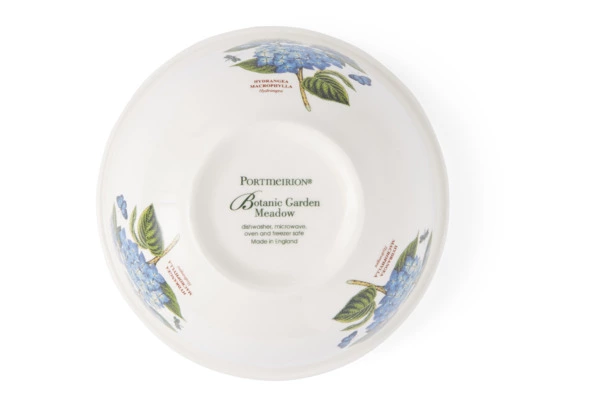 Салатник порционный Portmeirion Ботанический сад. Летний луг Гортензия 13 см, фаянс