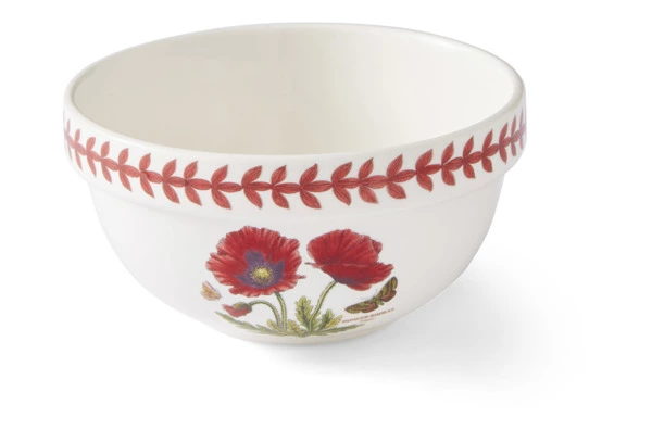 Салатник порционный Portmeirion Ботанический сад. Летний луг Мак 13 см, фаянс