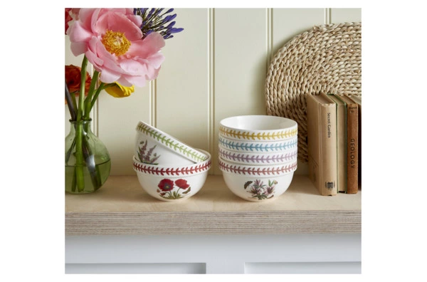 Салатник порционный Portmeirion Ботанический сад. Летний луг Мак 13 см, фаянс