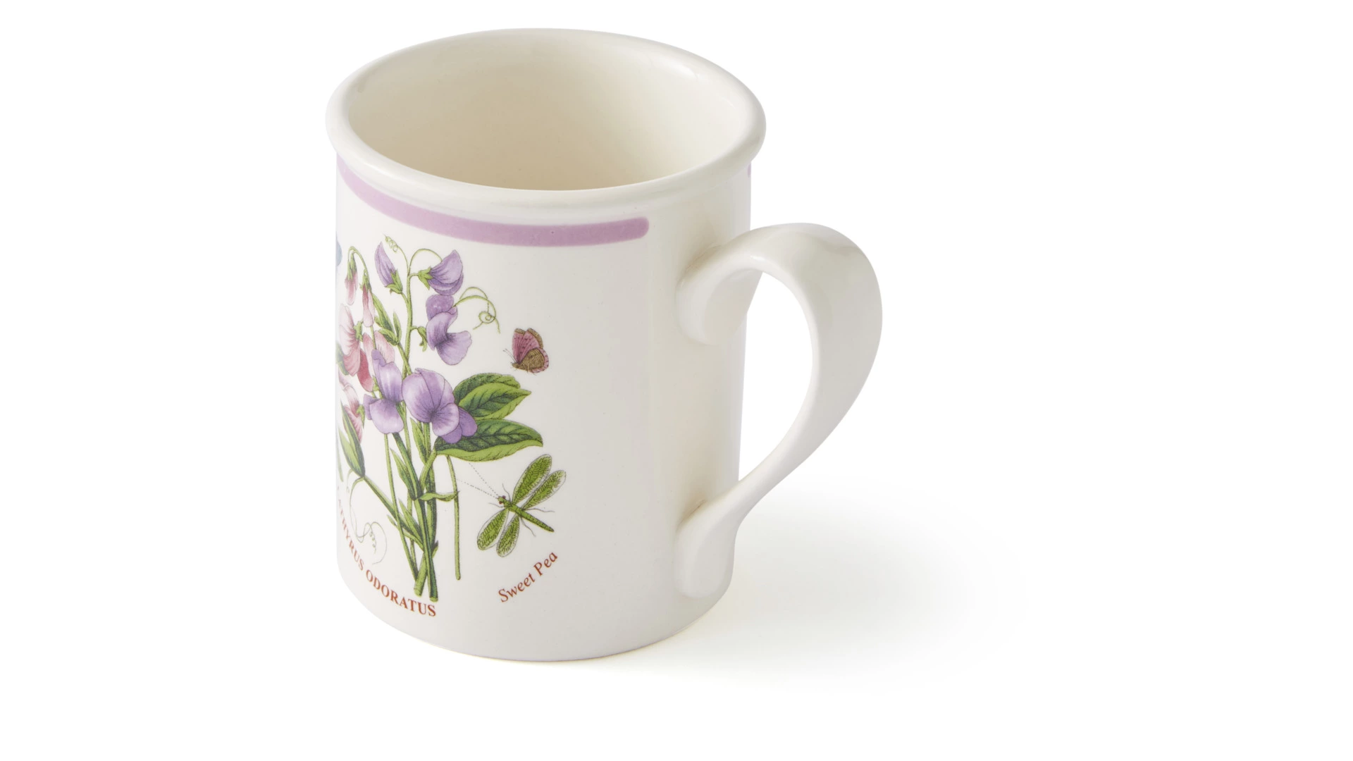 Кружка Portmeirion Ботанический сад. Летний луг Душистый горошек 340 мл, фаянс