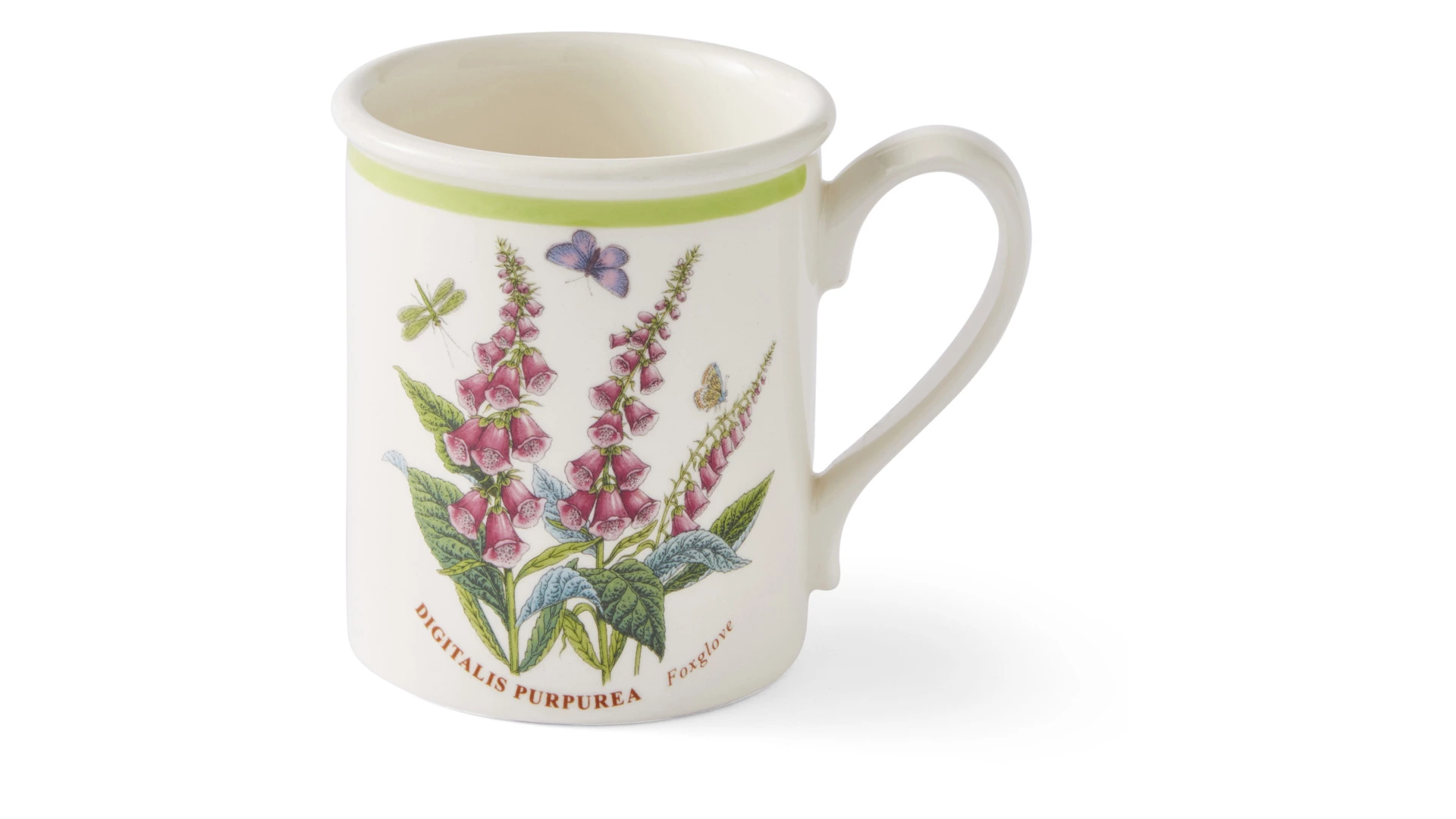 Кружка Portmeirion Ботанический сад. Летний луг Наперстянка 340 мл, фаянс
