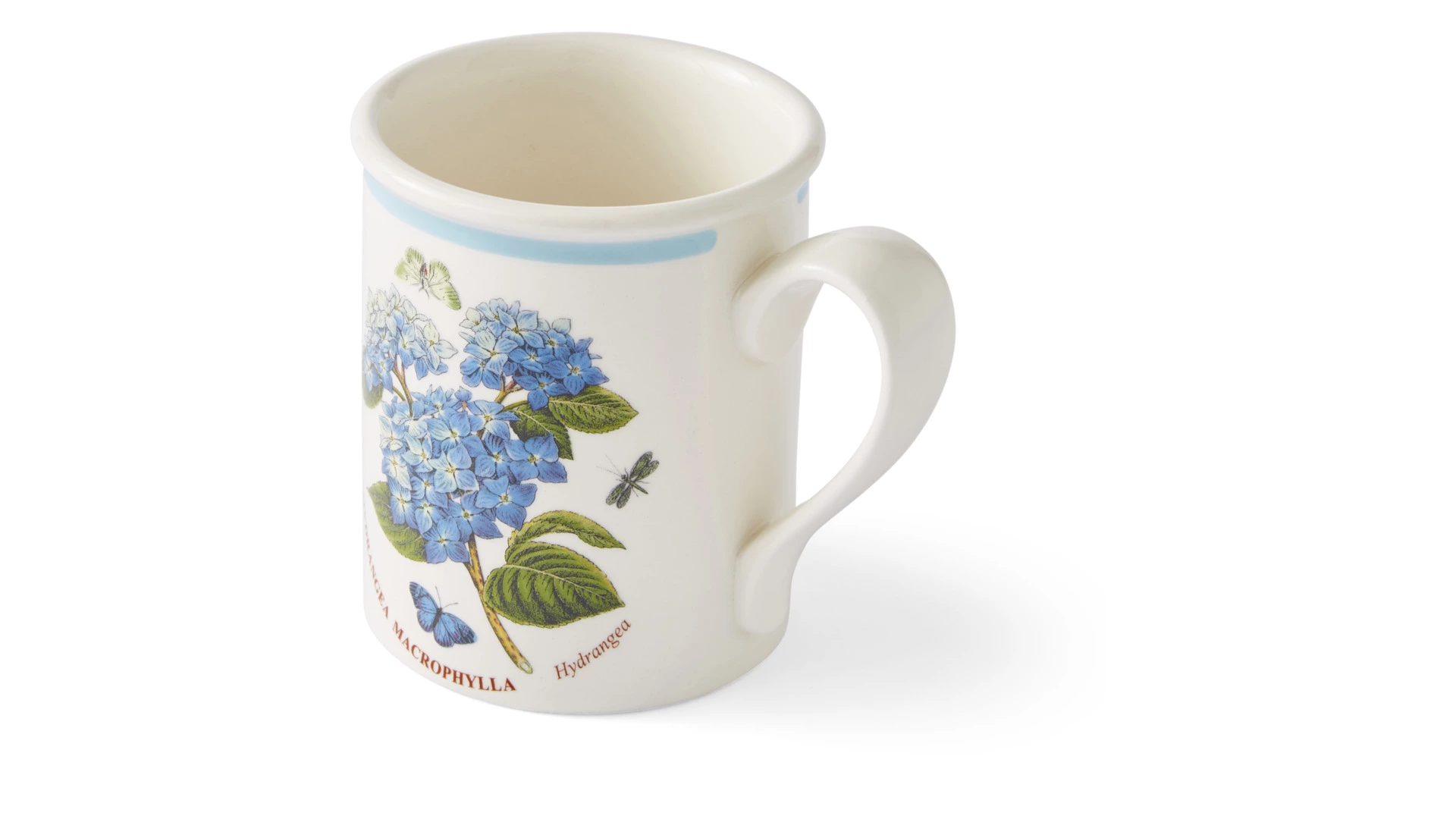 Кружка Portmeirion Ботанический сад. Летний луг Гортензия 340 мл, фаянс
