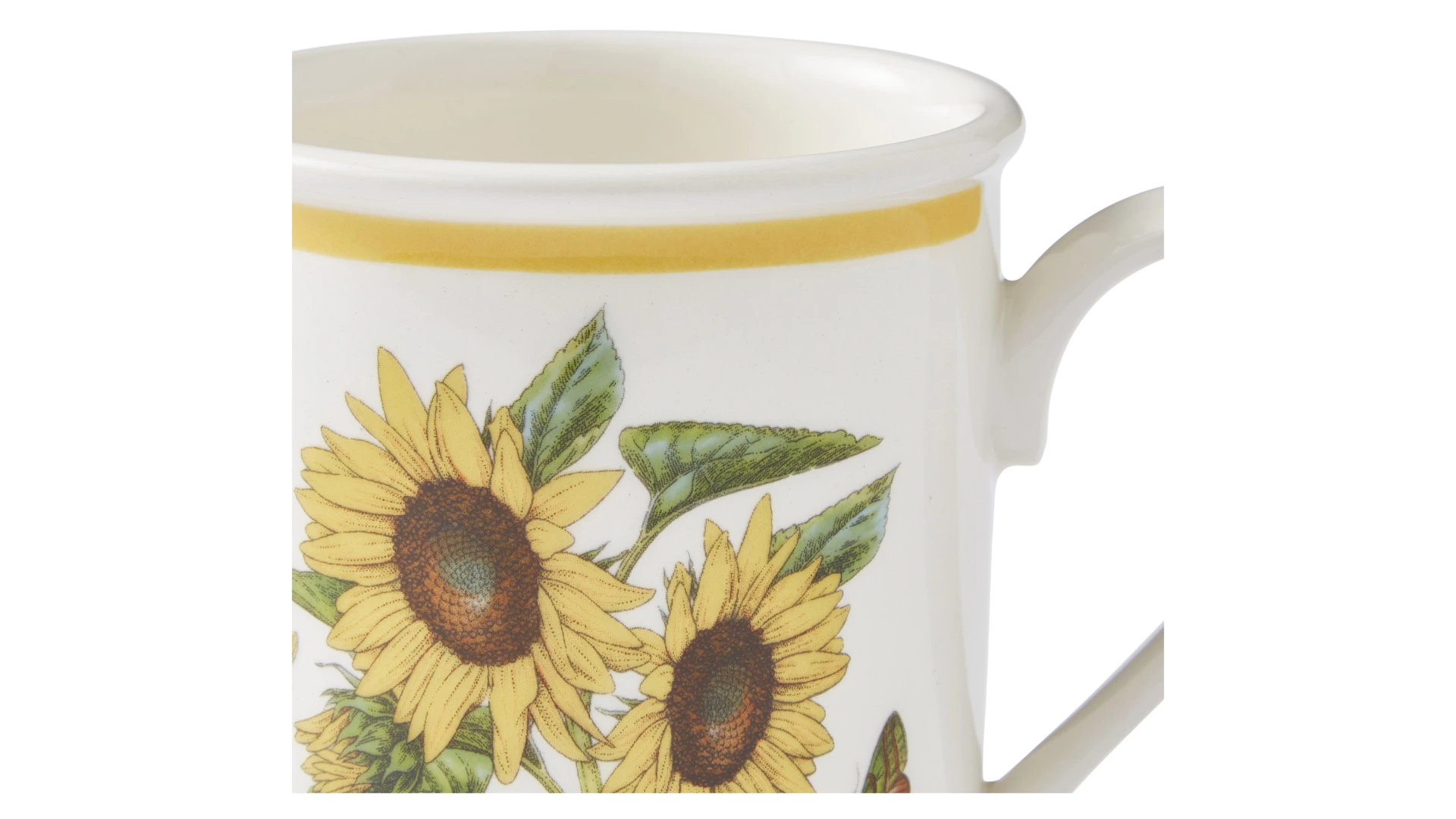 Кружка Portmeirion Ботанический сад. Летний луг Подсолнух 340 мл, фаянс
