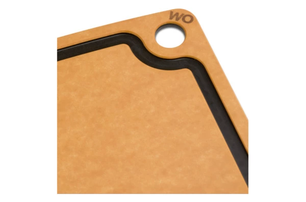 Доска разделочная WO HOME Сombo 30х23,5 см, древесный композит, бежевая