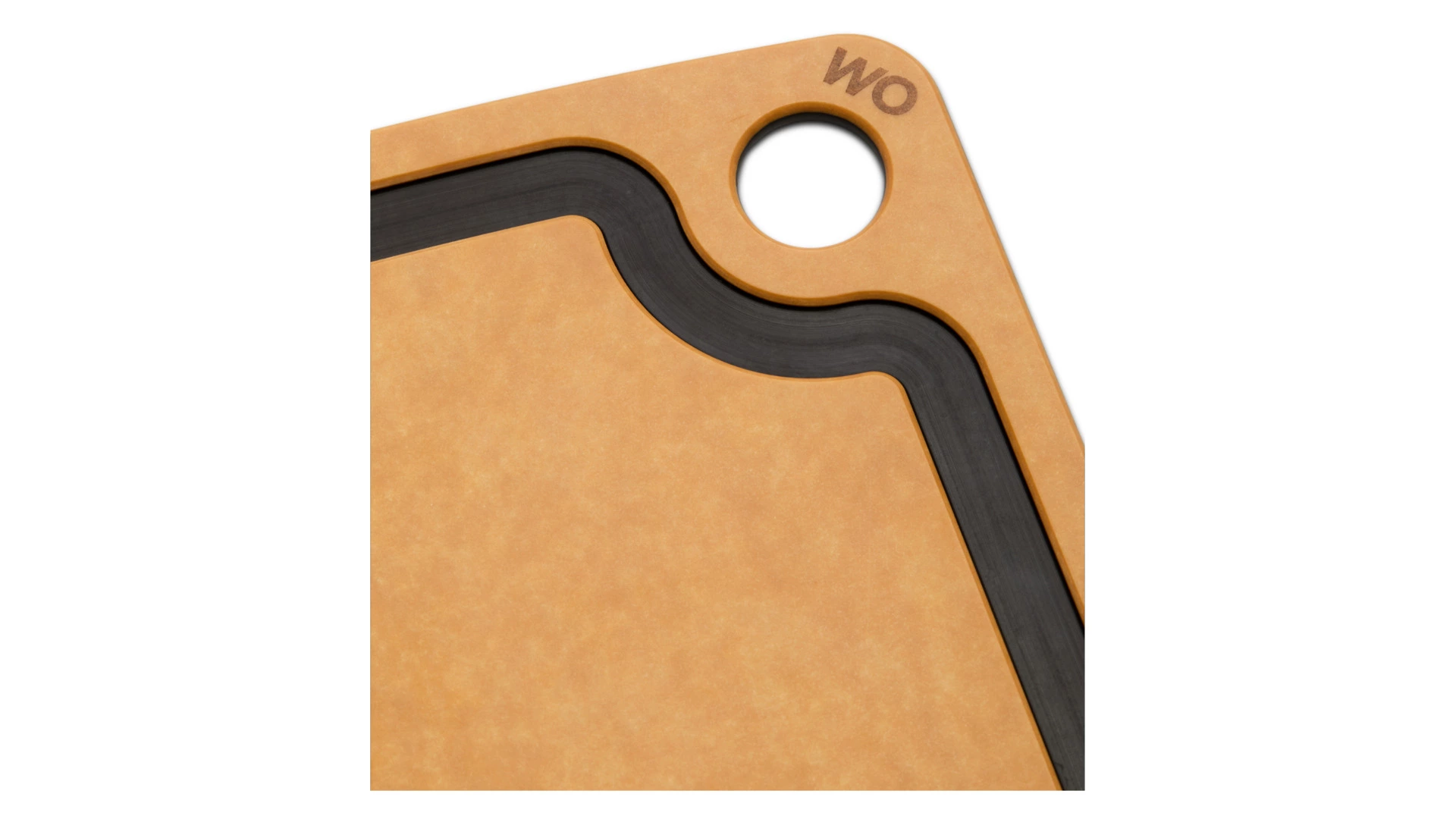 Доска разделочная WO HOME Сombo 37х27,5 см, древесный композит, бежевая