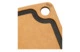 Доска разделочная WO HOME Сombo 37х27,5 см, древесный композит, бежевая