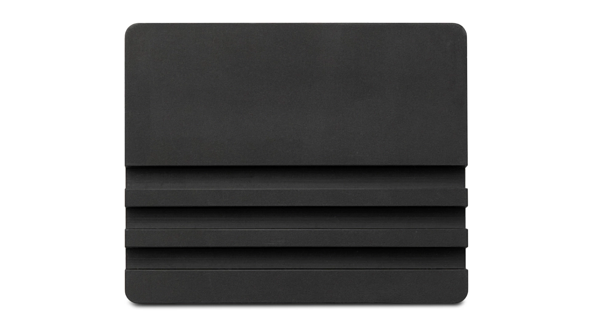 Подставка для разделочных досок WO HOME 12,5х10 см, древесный композит, черная