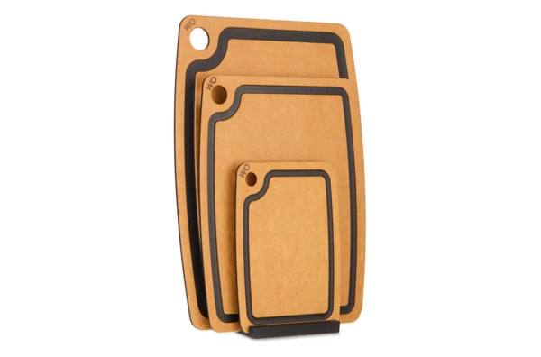 Подставка для разделочных досок WO HOME 12,5х10 см, древесный композит, черная