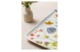 Блюдо прямоугольное Decor de table Полевые цветы 36,7х21 см, керамика, белое