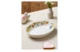 Блюдо для фруктов овальное Decor de table Полевые цветы 19,7х25,6 см, керамика, белое