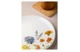 Тарелка обеденная Decor de table Полевые цветы 27 см, керамика, белая