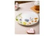 Тарелка обеденная Decor de table Полевые цветы 27 см, керамика, белая