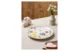 Тарелка закусочная Decor de table Полевые цветы 22 см, керамика, белая