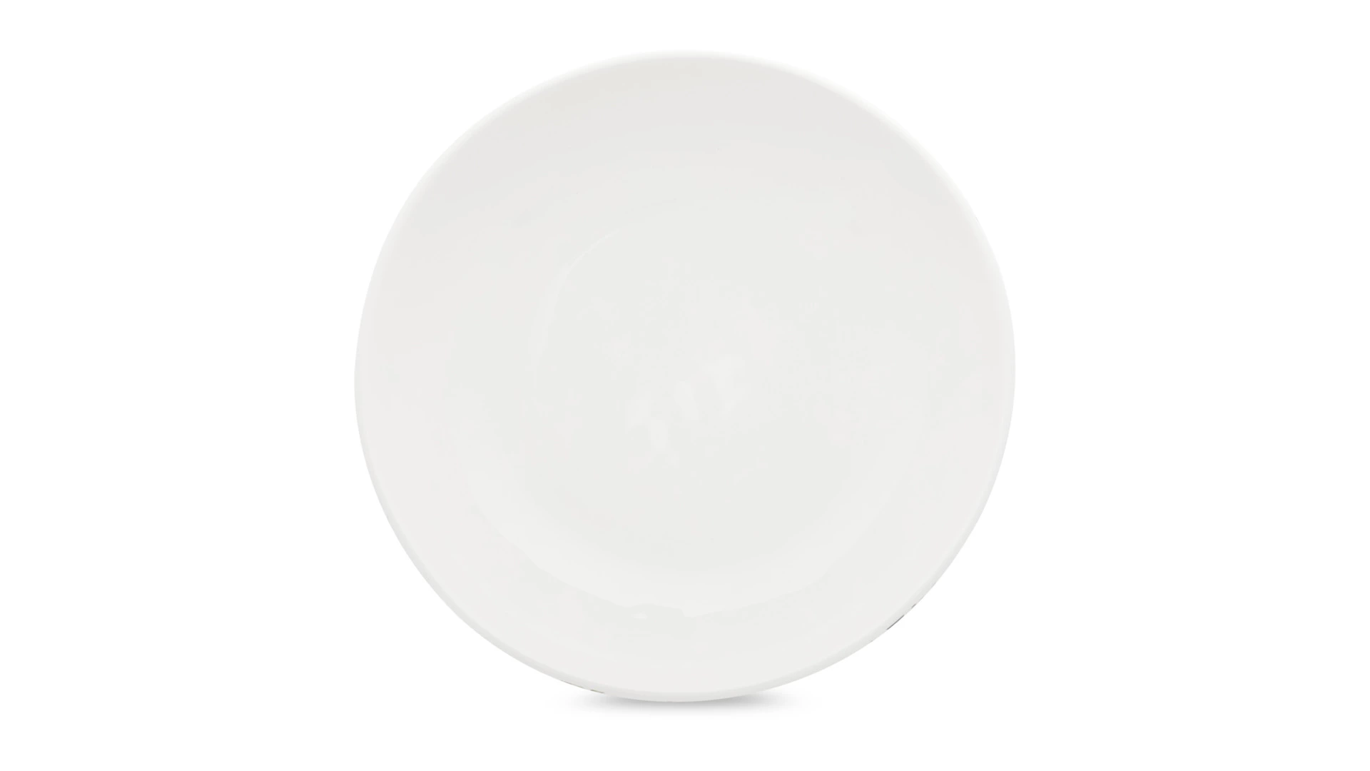 Салатник большой Decor de table Полевые цветы 1,7л, 22,5х7,7 см, керамика, белый