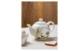 Чайник Decor de table Полевые цветы 1 л, керамика, белый