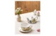 Набор Эгоист Decor de table Полевые цветы чайник 250 мл, чашка чайная 250 мл, керамика, белый